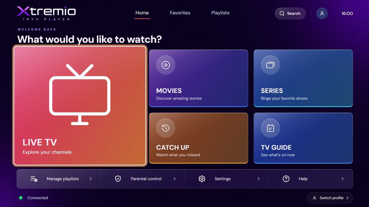 A look inside the app